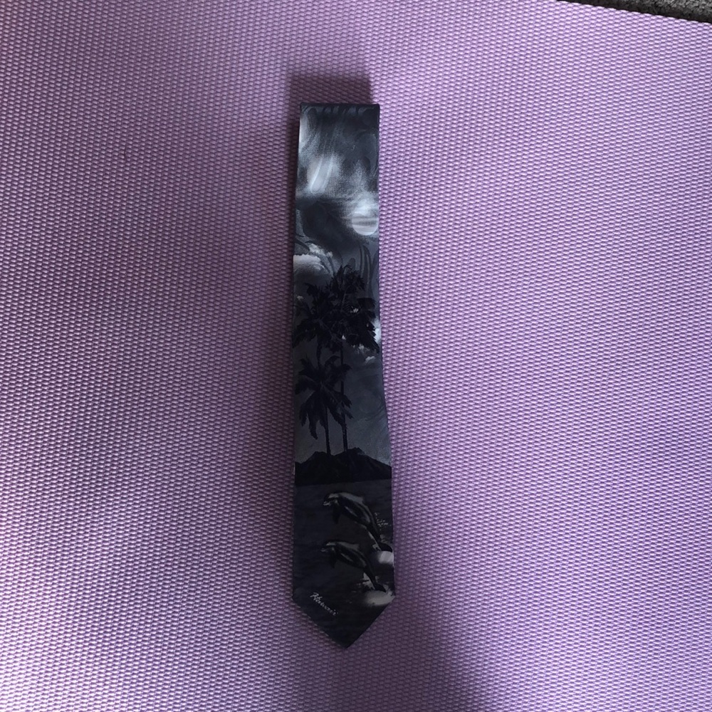 Tropical Hawaii Tie (Hand Made)